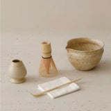 The Whispering Soil | Wabi-Sabi Spouted Matcha Ritual 5-Piece Suite