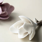 Handcrafted Magnolia Porcelain Incense Holder