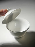 Cloudlight Eggshell Porcelain Gaiwan